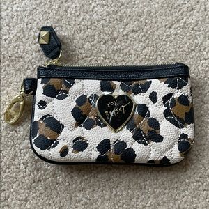 Betsey Johnson clutch/ID case/coin pouch